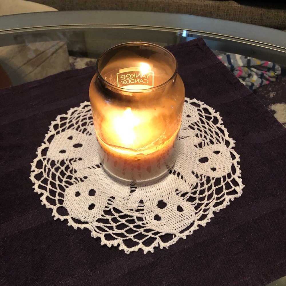 Halloween Ghost Doily